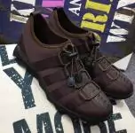 emporio armani baskets simple racer lacets elastiques brown